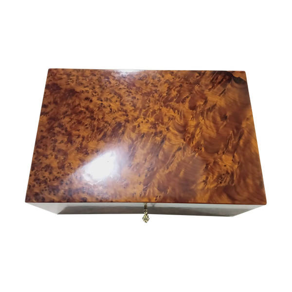 MyTindy Thuja Root Wooden Organizer Box