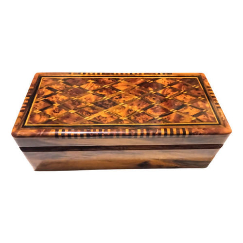 MyTindy Thuja Wooden Lockable Box