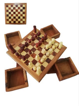 MyTindy Thuya Moroccan Chess Board Wood, view 2