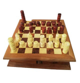 MyTindy Thuya Moroccan Chess Board Wood, view 3