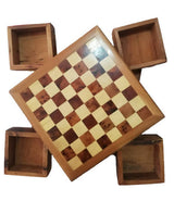 MyTindy Thuya Moroccan Chess Board Wood, view 4