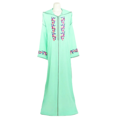 MyTindy Tiffany Blue Moroccan Jellaba for Girls Kids