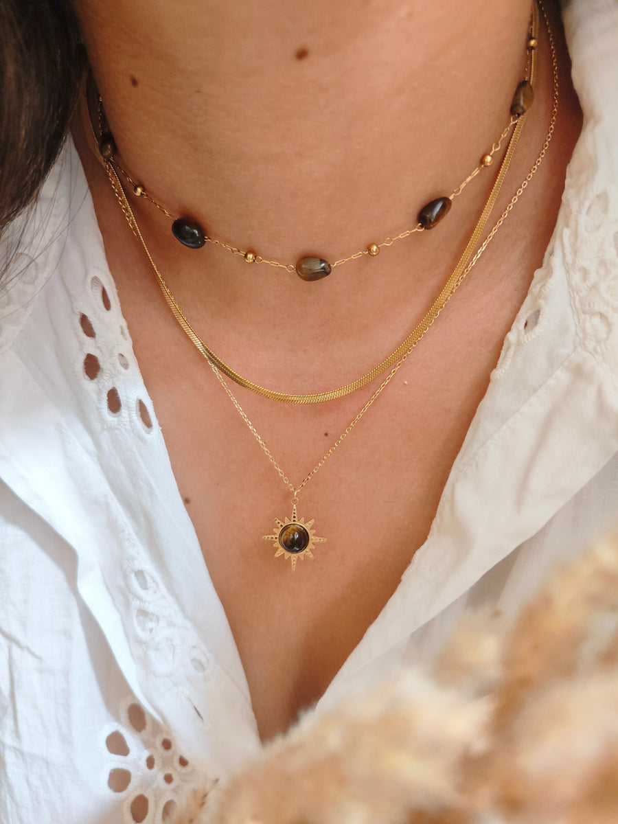 MyTindy Tiger Eye Necklace 01