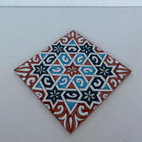 MyTindy tiles Red and Blue hand painted ceramic bathroom for wall and ground, tiles wall decorative ,, view 2