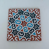 MyTindy tiles Red and Blue hand painted ceramic bathroom for wall and ground, tiles wall decorative ,, view 3