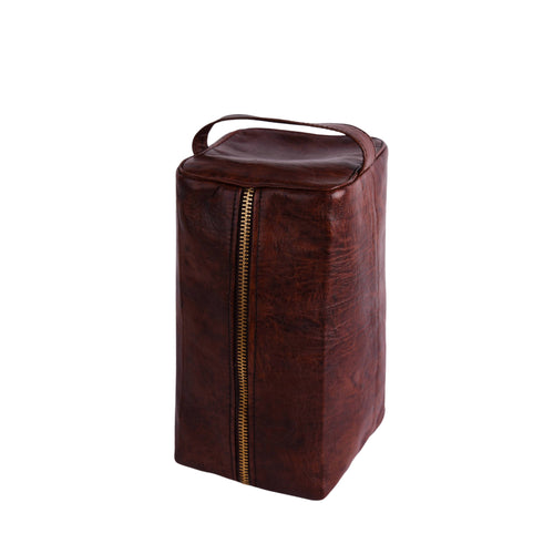 MyTindy Toiletry Leather Bag