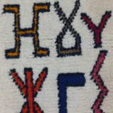 MyTindy Traditional moroccan rug with berber letters, view 3
