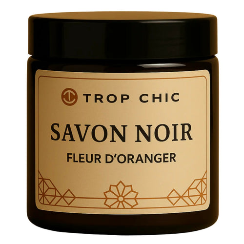MyTindy Traditional Black Soap with Orange Blossom Fragrance
