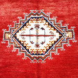 MyTindy Traditional Red Moroccan Rug, view 3
