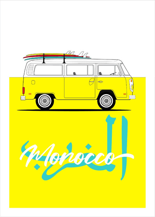 MyTindy Transporter VW by G.M - Poster