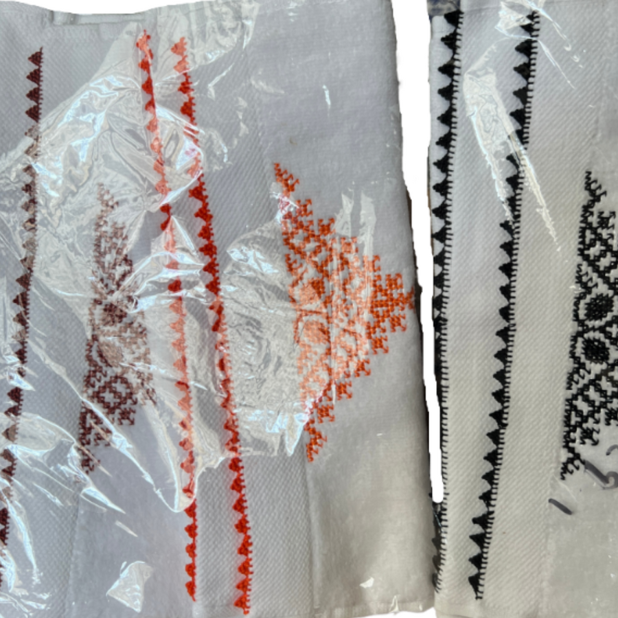 MyTindy TREZ - Moroccan Embroidery Guest Towels