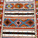 MyTindy Tribal Blue and Red Moroccan Rug, view 2