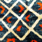 MyTindy Tribal Blue Red and White Moroccan Rug, view 3