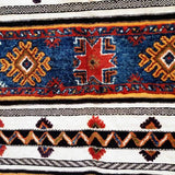 MyTindy Tribal Frame Kilim Moroccan Rug, view 5
