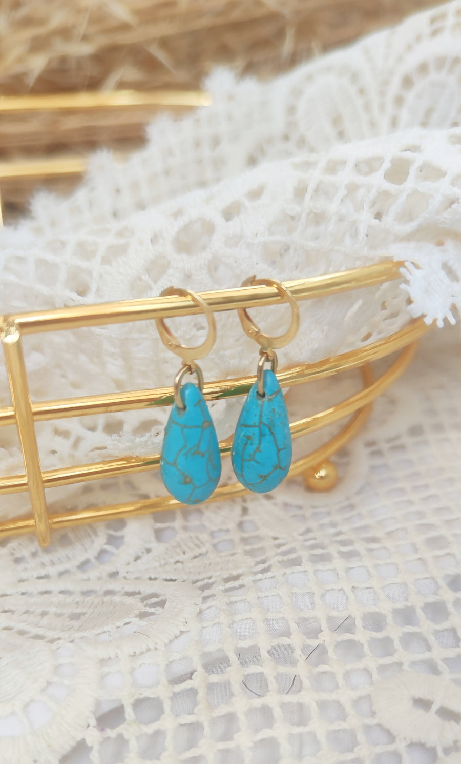 MyTindy Turquoise Earrings