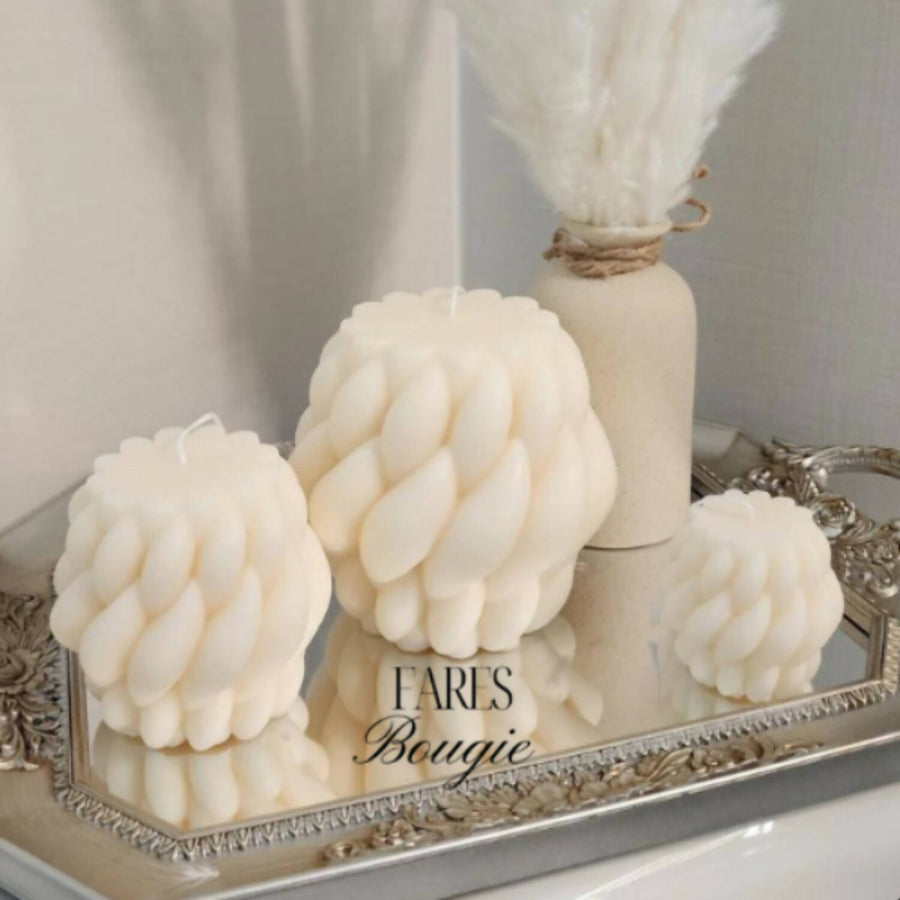 MyTindy Twirly Candle - Set of 3