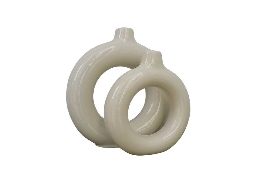 MyTindy Two vases donut shape Artsession
