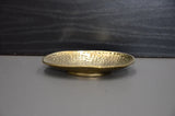 MyTindy Unlacquered Moroccan Brass Handcrafted Soap Dish, view 4