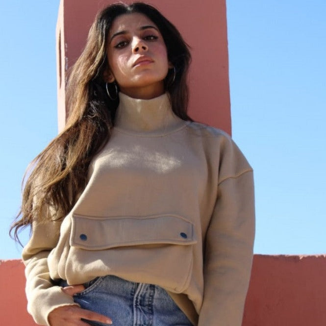 MyTindy Utility Pocket Sweatshirt