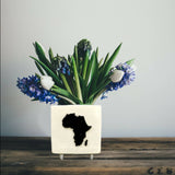 MyTindy Vase, pot Afrique motif en relief, view 2