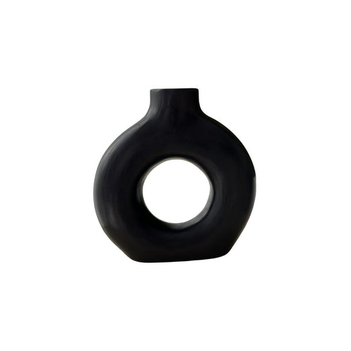 MyTindy Matte black Tafoukt vase