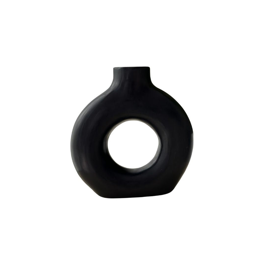 MyTindy Matte black Tafoukt vase