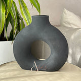 MyTindy Rustic dark gray Tafoukt vase, view 2