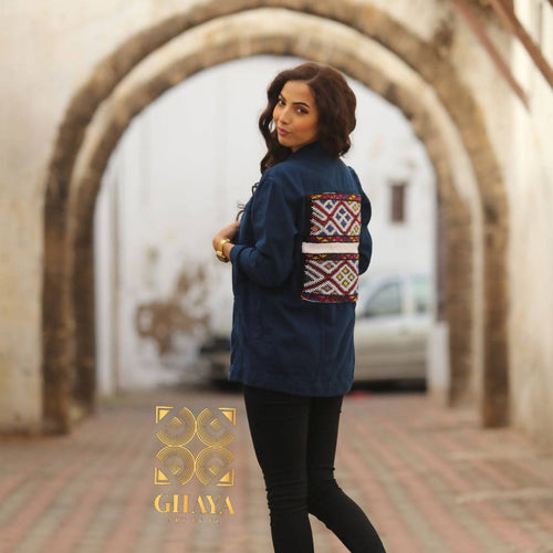 MyTindy Kilim and Jean Jacket