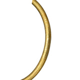 MyTindy Vintage 6" Unlacquered Brass Towel Ring – Handmade Cozy Towel Holder, view 5