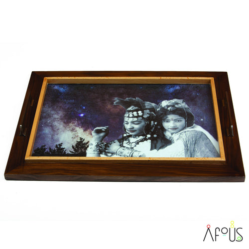 MyTindy Vintage Berber Sisters Tray