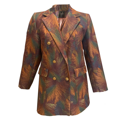 MyTindy Vintage Double Breaster Blazer