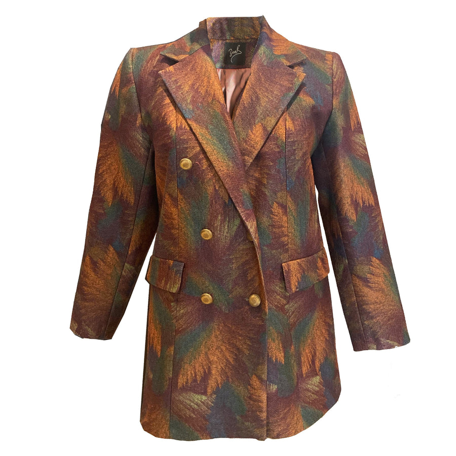 MyTindy Vintage Double Breaster Blazer