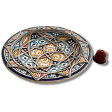 MyTindy Vintage Colorful Moroccan Plate, view 2