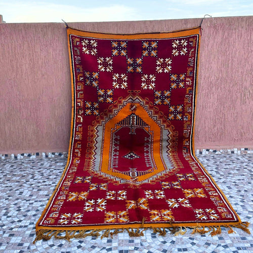 MyTindy Vintage Moroccan Rug