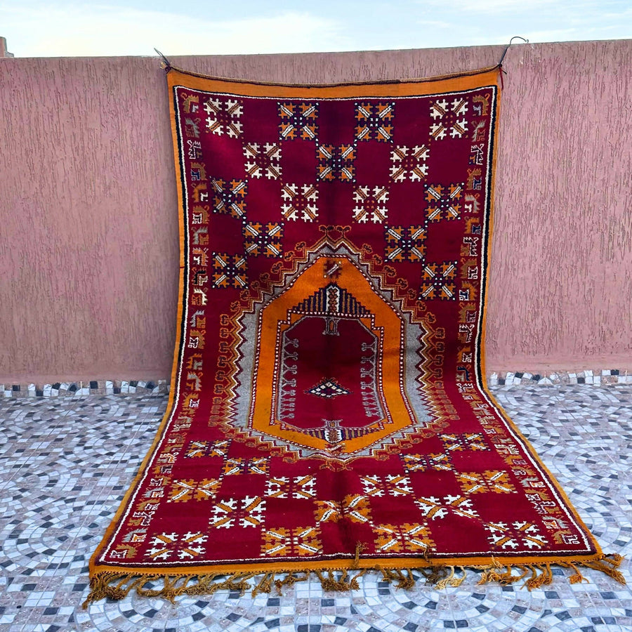 MyTindy Vintage Moroccan Rug