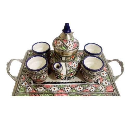 MyTindy Vintage Moroccan Tea Set