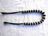 MyTindy Wall Pendant - Black and White Wood Beads, view 3