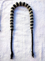 MyTindy Wall Pendant - Black and White Wood Beads, view 4