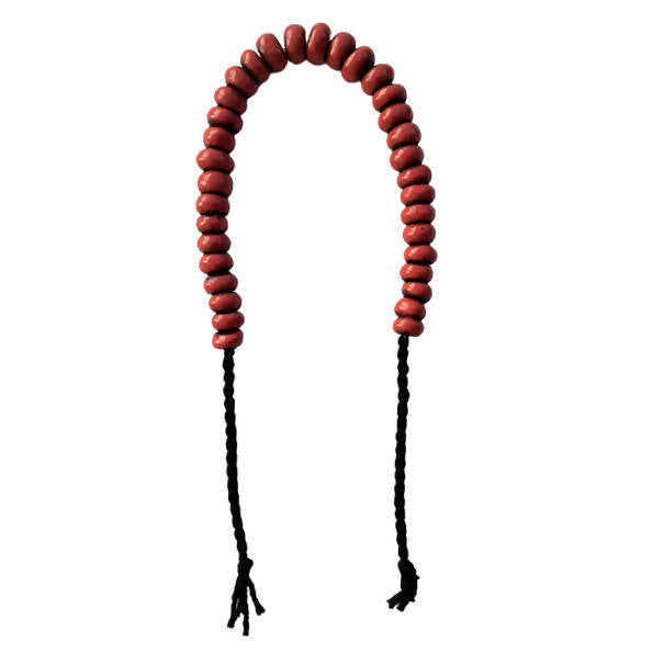MyTindy Wall Pendant - Red Wood Beads