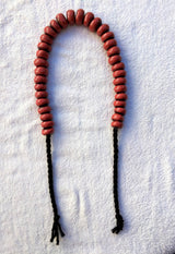 MyTindy Wall Pendant - Red Wood Beads, view 2