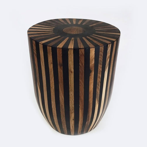 MyTindy Walnut Wood Side/Coffee Table