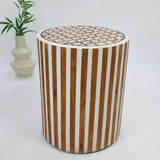 MyTindy Walnut Wood Side/Coffee Table, view 2