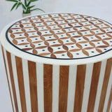 MyTindy Walnut Wood Side/Coffee Table, view 5