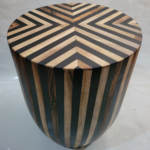 MyTindy Walnut Wood Side/Coffee Table