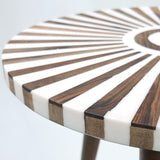 MyTindy Walnut Wood Side/Coffee Table, view 3