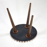 MyTindy Walnut Wood Side/Coffee Table, view 6