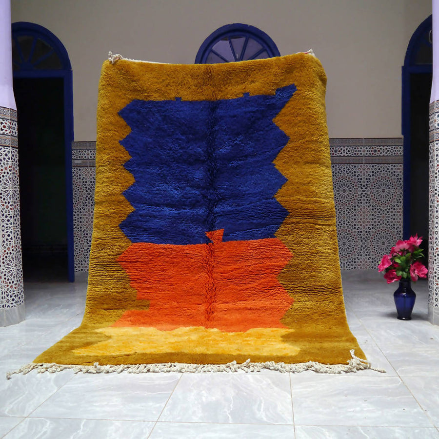 MyTindy Warm Tones Beni Mrirt Rug