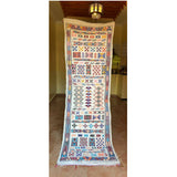 MyTindy White Kilim Atlas Rug, view 2