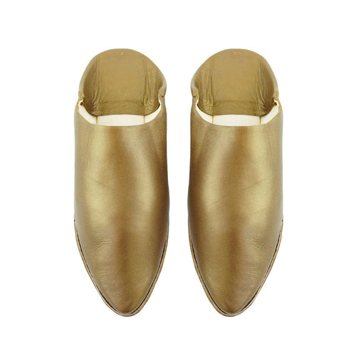 MyTindy Women Moroccan Slipper in Gold