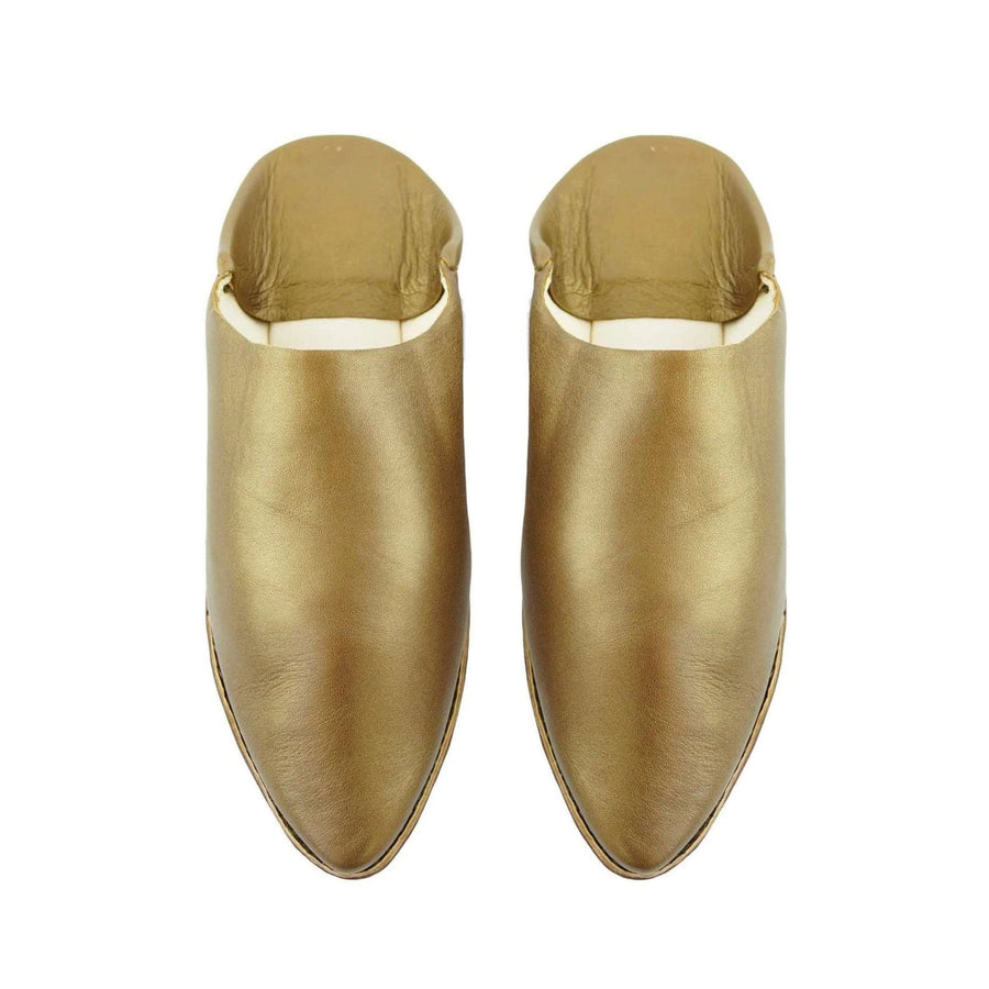 MyTindy Women Moroccan Slipper in Gold